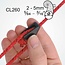 Clamcleat Clamcleat Jam Cleat 2-6mm Lashing Cleat (8 pack)