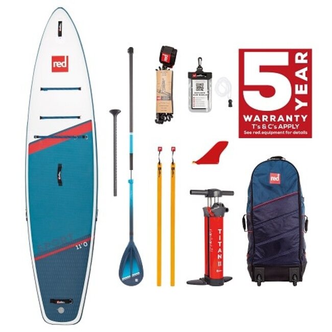 Red Paddle Co Red Paddle Sport 11'3 SUP Package