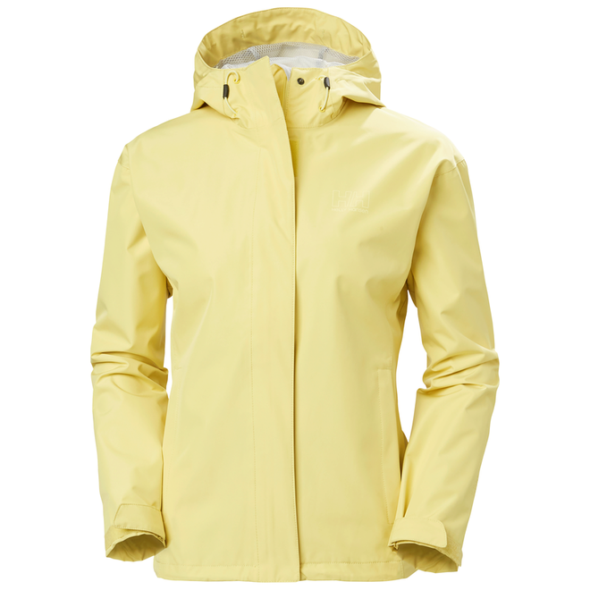 Helly hansen yellow shop rain jacket women's