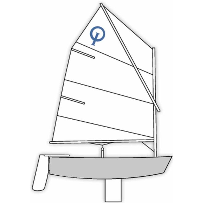 Optimist Olimpic Sail Tie Kit