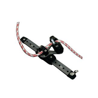 Holt Marine Sliding Fairlead With Cleat, 22cm Track , PAIR