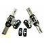 Holt Marine Sliding Fairlead With Cleat, 22cm Track , PAIR
