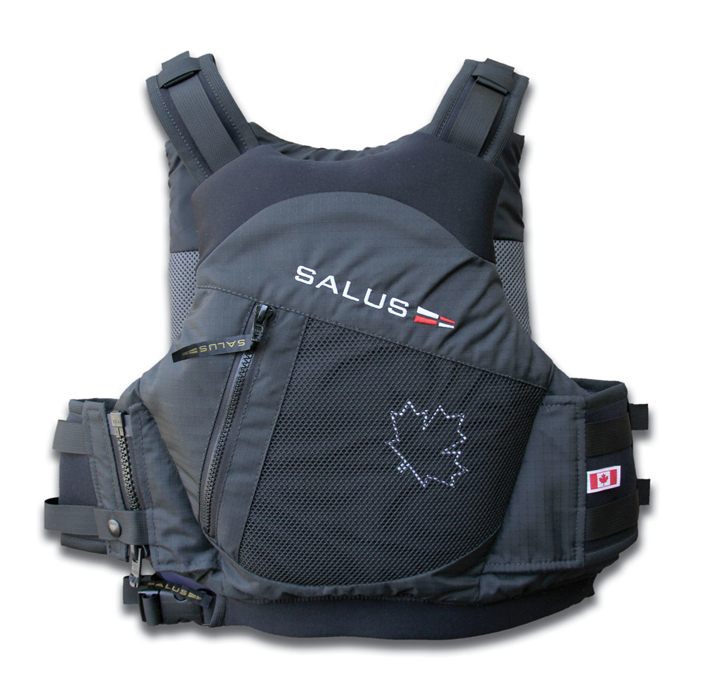 Life Jacket Review Salus Abacus PFD Sail Vest - Red Flotation