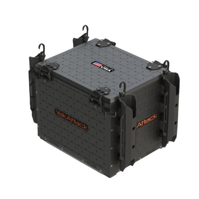 YakAttack BlackPak Pro Kayak Fishing Crate - 13 x 16 (BLP-PRO