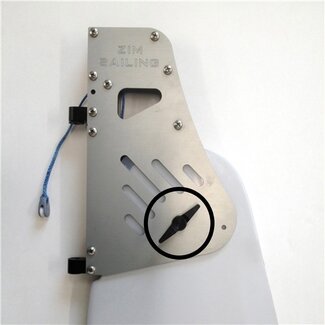 Zim Sailing Zim Club 420 rudder head wingnut