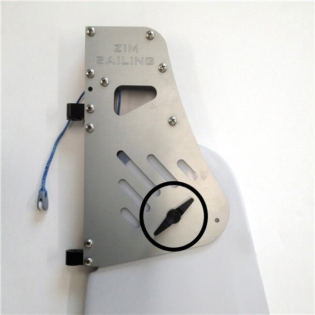 Zim Sailing Zim Club 420 rudder head wingnut