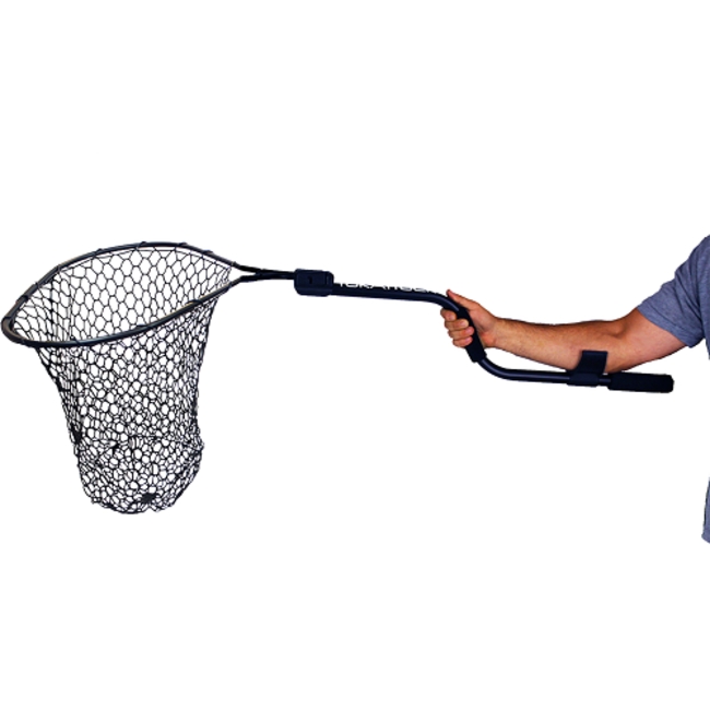 Yak Attack YakAttack Leverage Landing Net®, 20'' x 21'' Hoop with Foam Extension