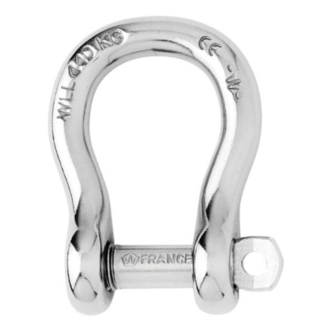 Bow Shackle 6mm Captive Pin BL 1500kg