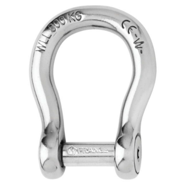 Wichard Stainless Bow Shackle 12mm Allen Hd BL 6000kg