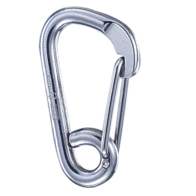 Wichard Stainless Carbine Hook Std 8mm BL 1600kg