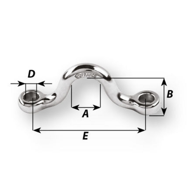 Wichard Stainless Eyestrap Small Wichard