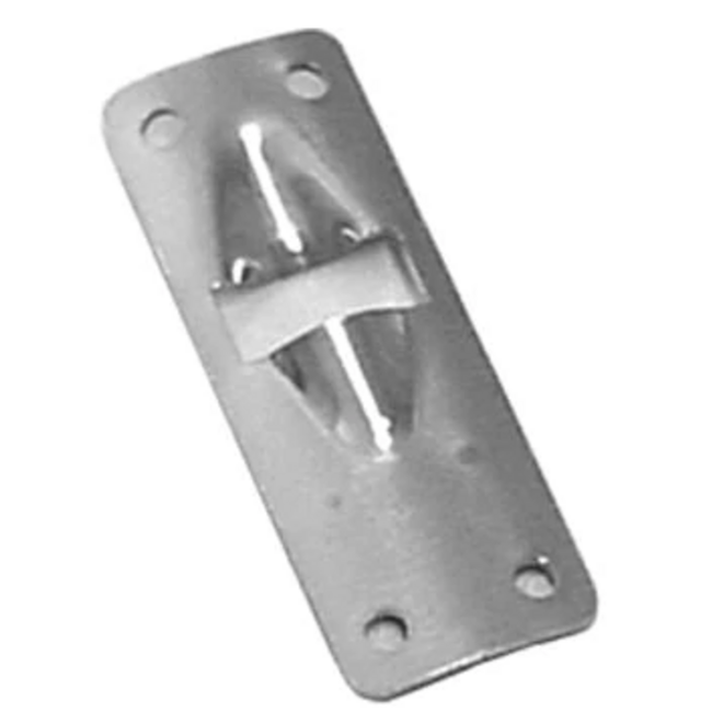 Victory Halyard Exit Plate Curved 9/16