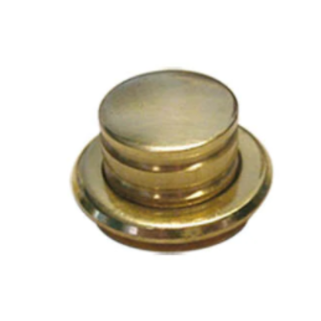 Push Button and Ring Only Brass approx 1" OD