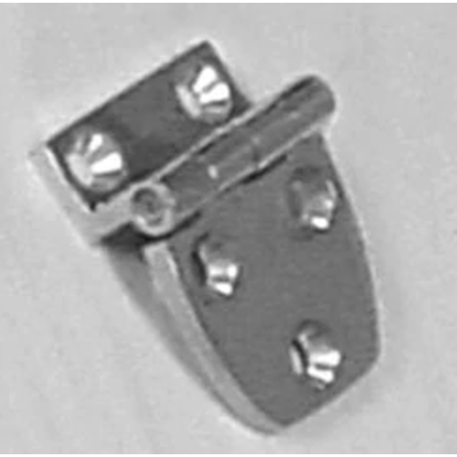 Offset Hinge 2-1/4 Stainless Steel