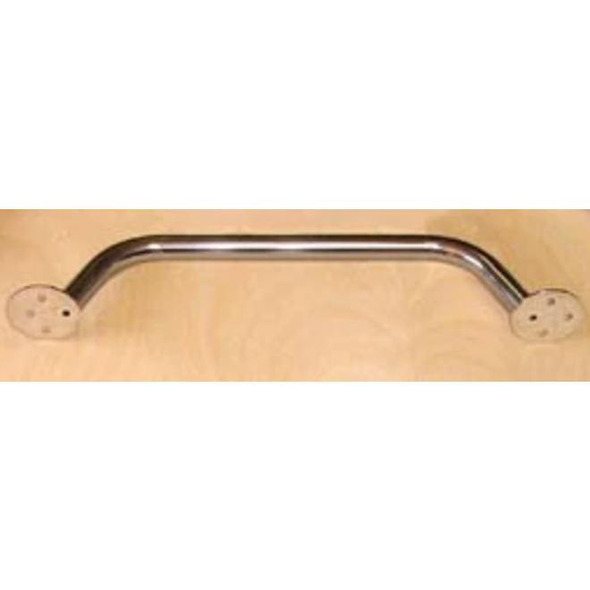 Hand Rail 24in w Round Base 7/8 Tube