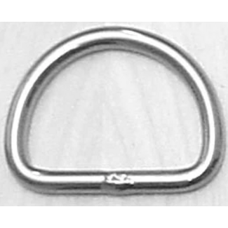 Victory D Ring 5/16 ID 2in Welded SS Victory Elite