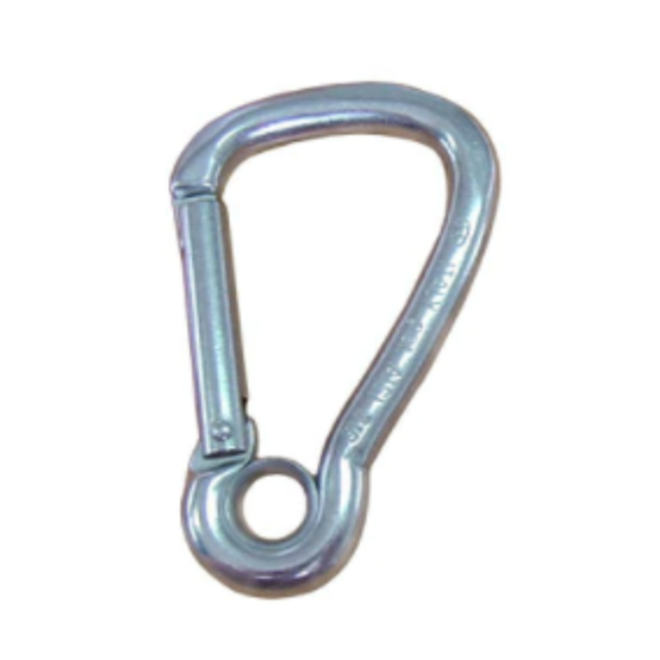 Carabiner w Ferrule 120mm Stainless