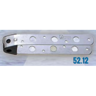 Viadana Hardware Rudder Gudgeon 3/8'' hole 1-3/8'' inside width