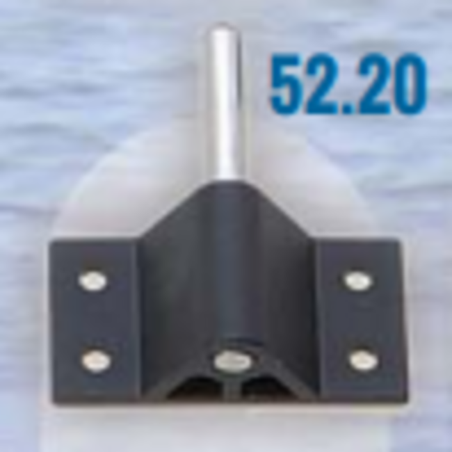 Viadana Hardware Transom Pintle 3/8" pin 1-3/4" length