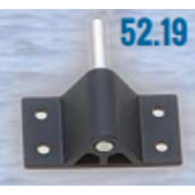 Viadana Hardware Transom Pintle 3/8" Pin 1-3/4" length