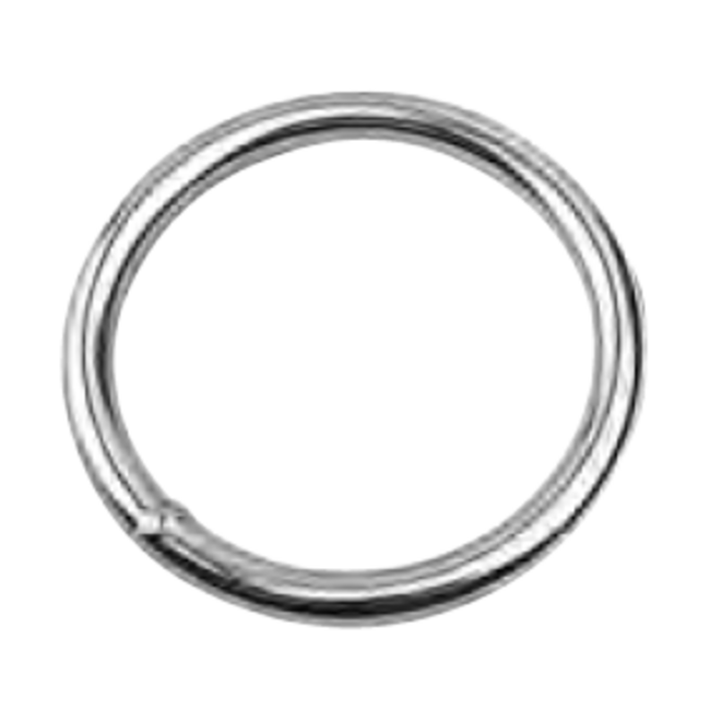 Transat Stainless Ring 3/16 ID 1-1/4in Welded SS