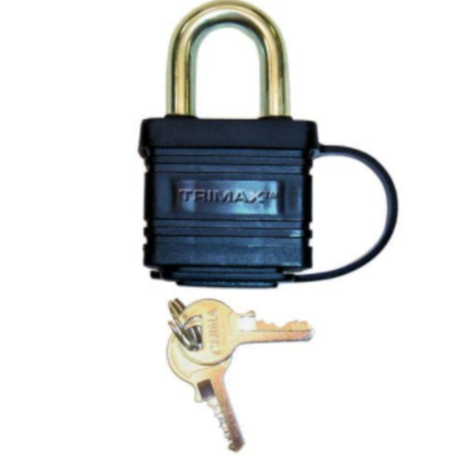 Traimax Industries Trimax Weatherproof 1-1/8"  Padlock