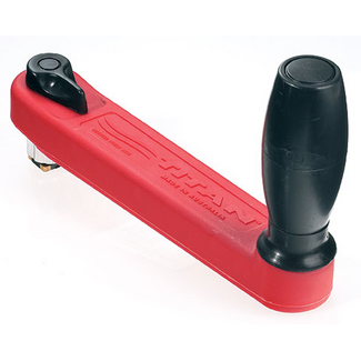 Titan Products Titan 10in Red Locking Winch Handle Nylon