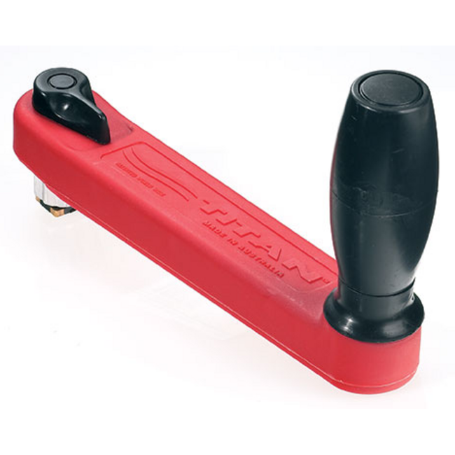 Titan Products Titan 10in Red Locking Winch Handle Nylon
