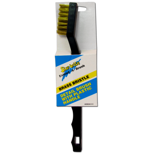 Starbrite Detail Brush - Brass Bristles