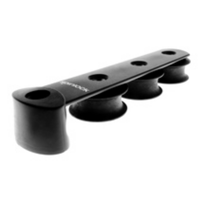 Spinlock Deck Organizer Asym Small 38mm - 3 Sheave