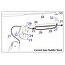 Selden RS Feva | RS Quba Complete Rudder with Blade, Stock, Tiller and Extension (Selden - New Style)