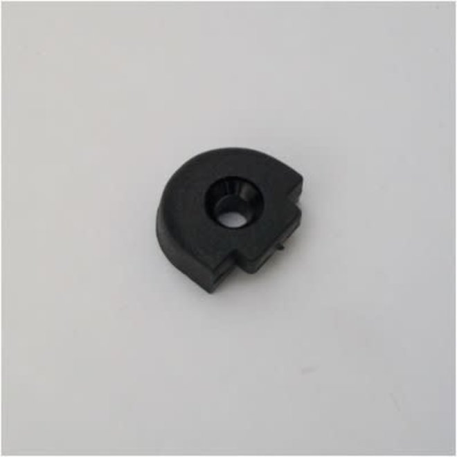 Track End Plastic Black (2 Pack)