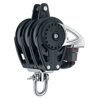 Harken 75mm Carbo Triple Block with Cam Cleat, Becket and Swivel
