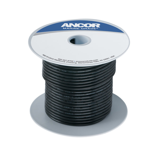 Electrical Wire #12 Black Ancor per ft