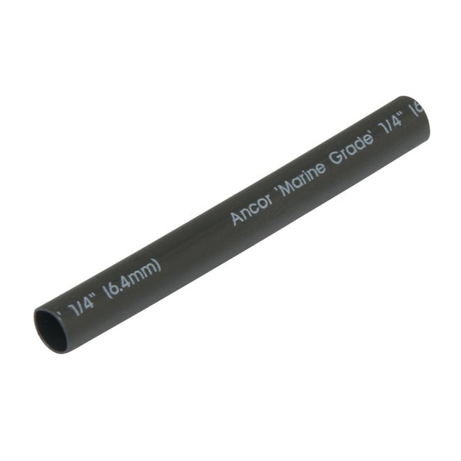 Heat Shrink Tubing 1/4 3in Black 3/pkg