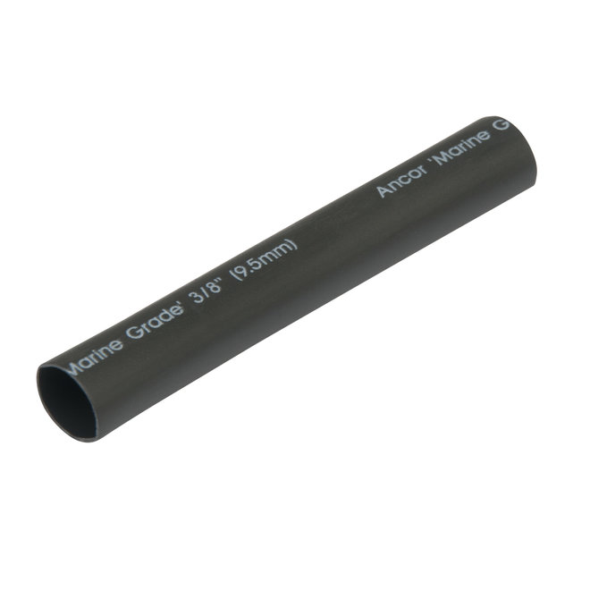 Heat Shrink Tubing 3/8 3in Black 3/pkg