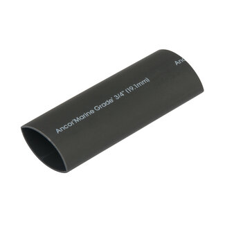 Ancor Marine Heat Shrink Tubing 3/4 3in Black 3/pkg