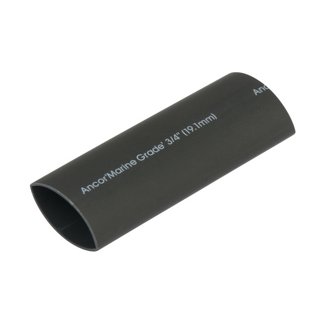 Heat Shrink Tubing 3/4 3in Black 3/pkg