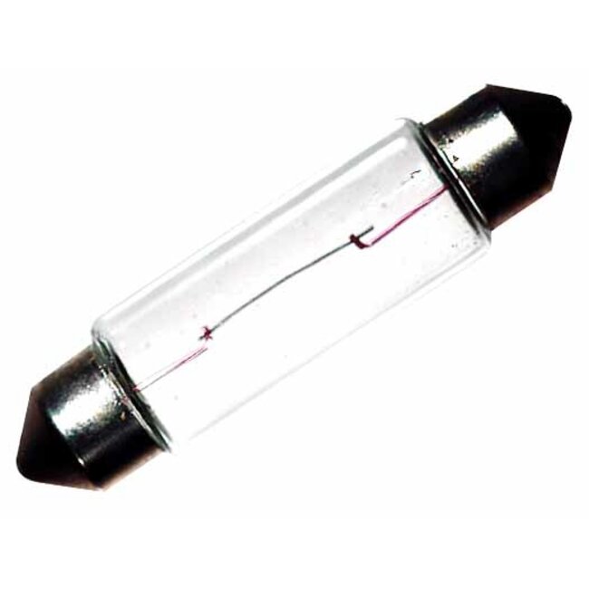 Ancor Marine Light Bulb 12V 10W 6CP Festoon End Caps Conical