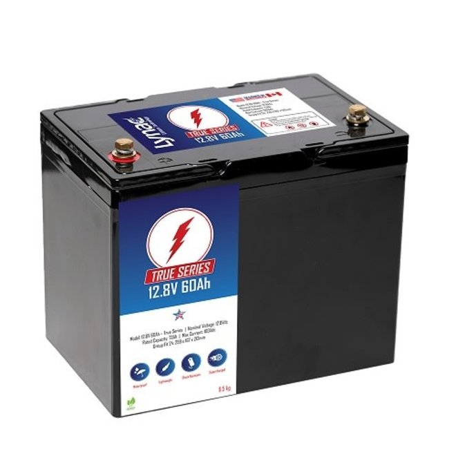 Lynac Lithium Battery 12.8V 60Ah True Series