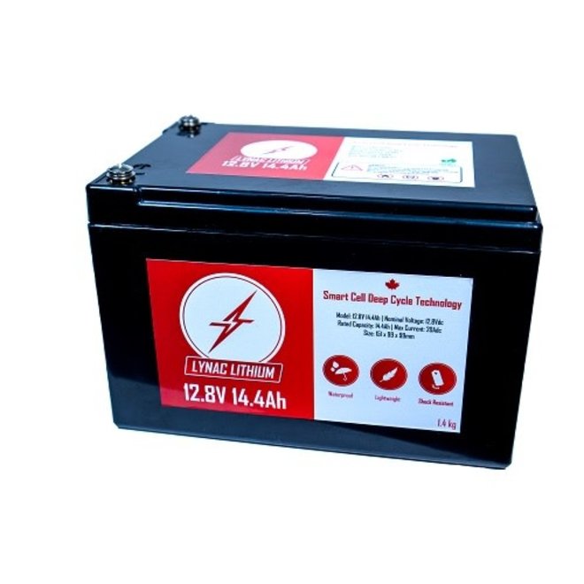 Lynac Lithium Battery 12.8V 14.4Ah