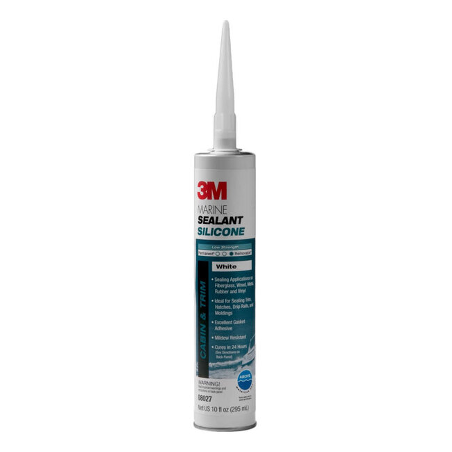 3M Products 3M Silicone Sealant Marine Grade 10oz cartridge