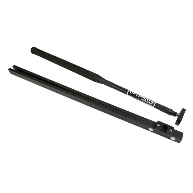 Optiparts Aluminum Tiller w Deluxe Extension 60cm