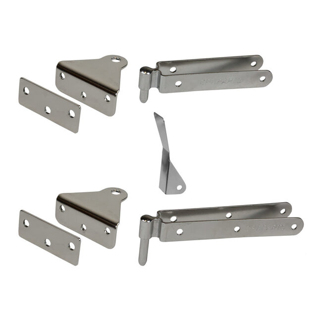 Optiparts Rudder & Transom Fittings Set