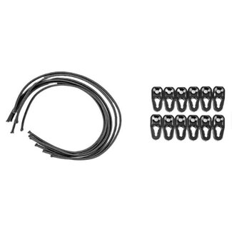 Yak Attack YakAttack KnotLoc Bungee Dividers, 6-Pack