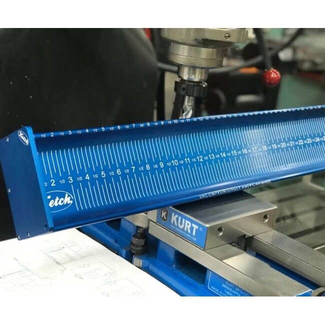 Ketch Products Ketch Measurement Board - X (Aluminum) 32in
