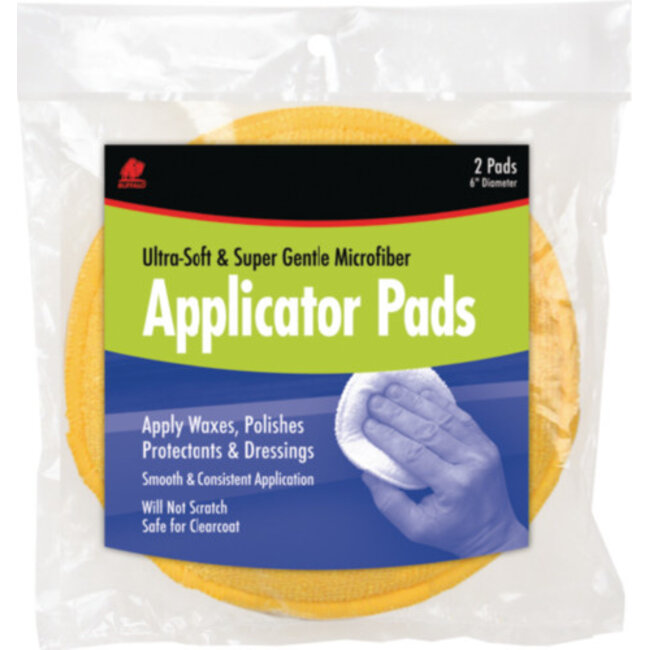 Buffalo Buffalo Microfiber Applicator Pads 2/pk