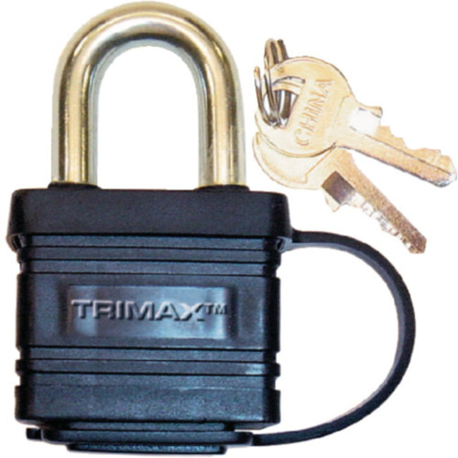 Traimax Industries Trimax Weatherproof 1-1/8"  Padlock