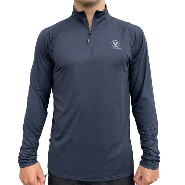 Vaikobi Vaikobi Men's UV Long Sleeve Zip Top