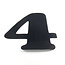 Hobie Cat Hobie Sail Number 14in Black